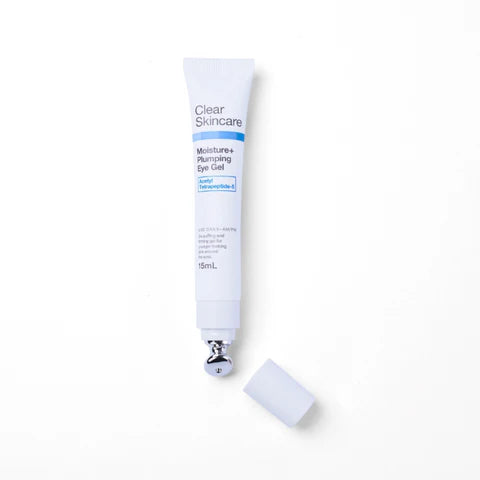 Clear Skincare Moisture+ Plumping Eye Gel With Acetyl Tetrapeptide-5 15ml