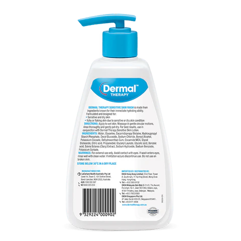 Dermal Therapy Sensitive Skin Wash 100ml